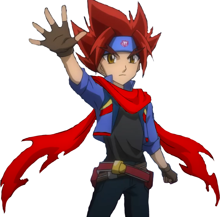 Beyblade Animated Character Action Pose