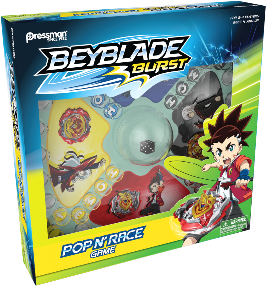 Beyblade Burst Popn Race Game Box