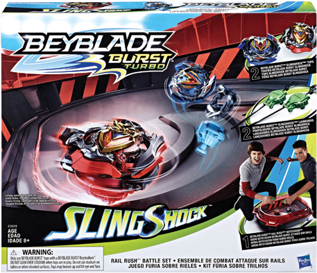 Beyblade Burst Turbo Slingshock Set