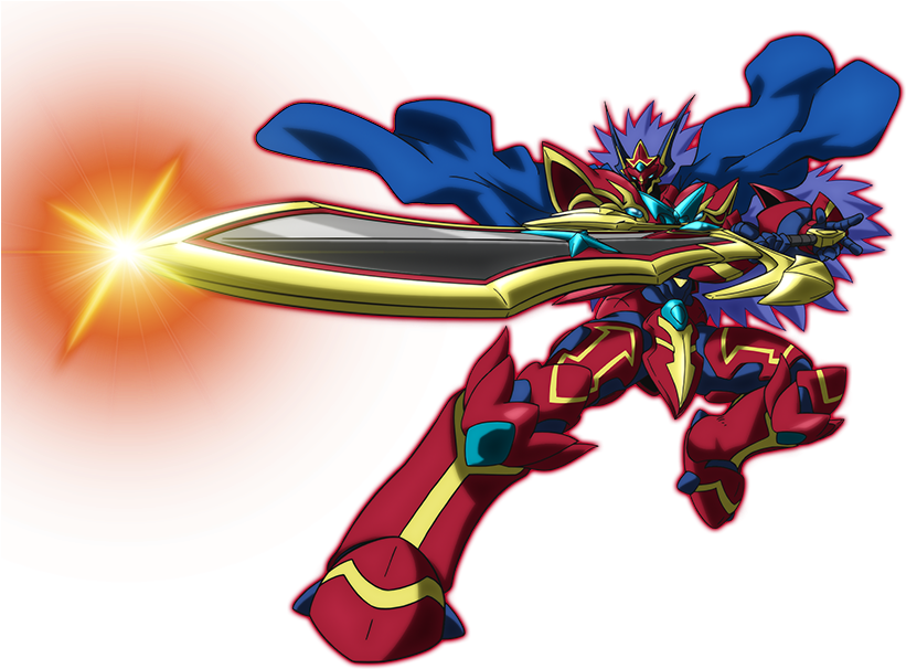 Beyblade Character With Sword