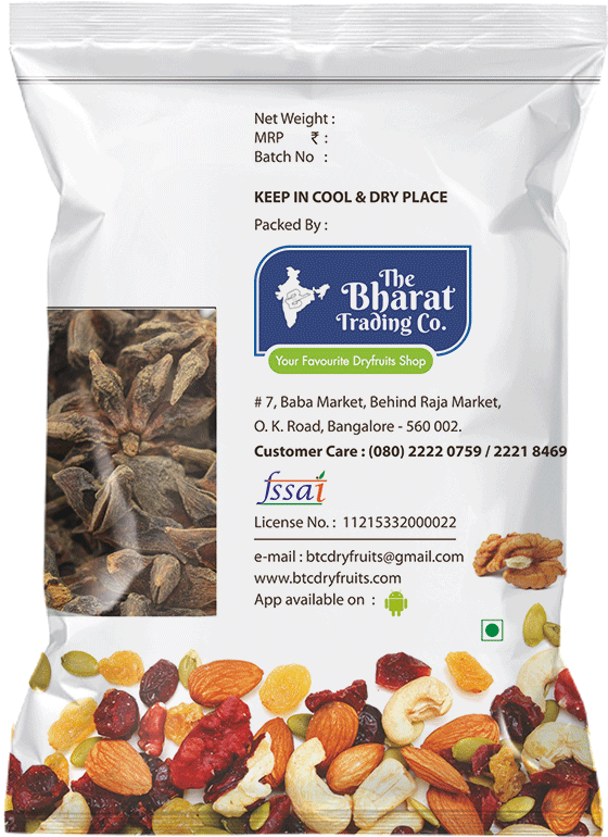 Bharat Trading Co Dried Fruits Package