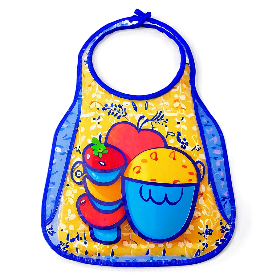 Bib With Food Catcher Png Cwj35