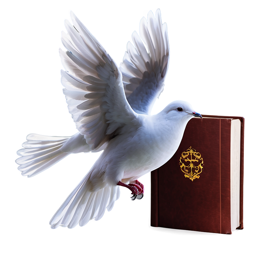 Bible And Dove Png 05032024