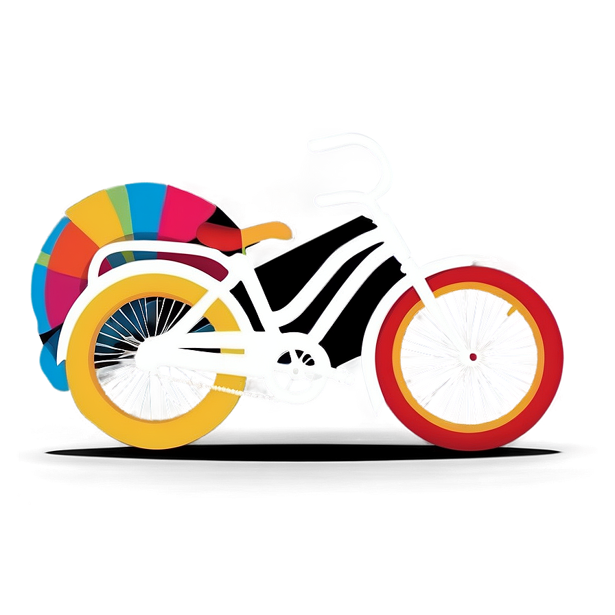 Bicycle Car Vector Silhouette Png Cps