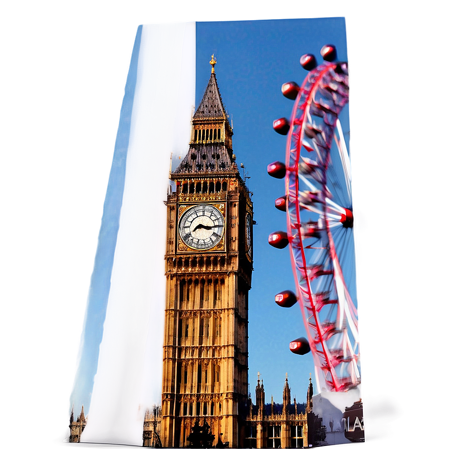 Big Ben And London Eye Png Dkc98