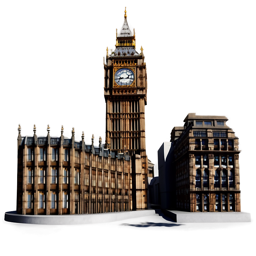 Big Ben Street View Png Pow82