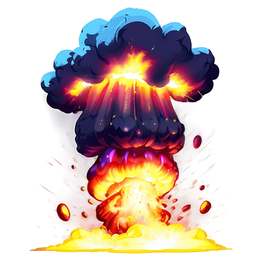 Big Cartoon Explosion Png Mwi68