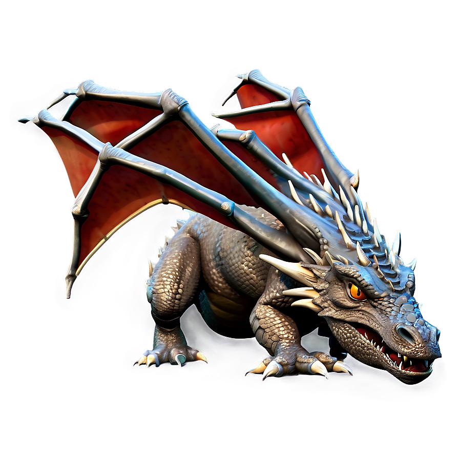 Big Fierce Dragon Png Xib16