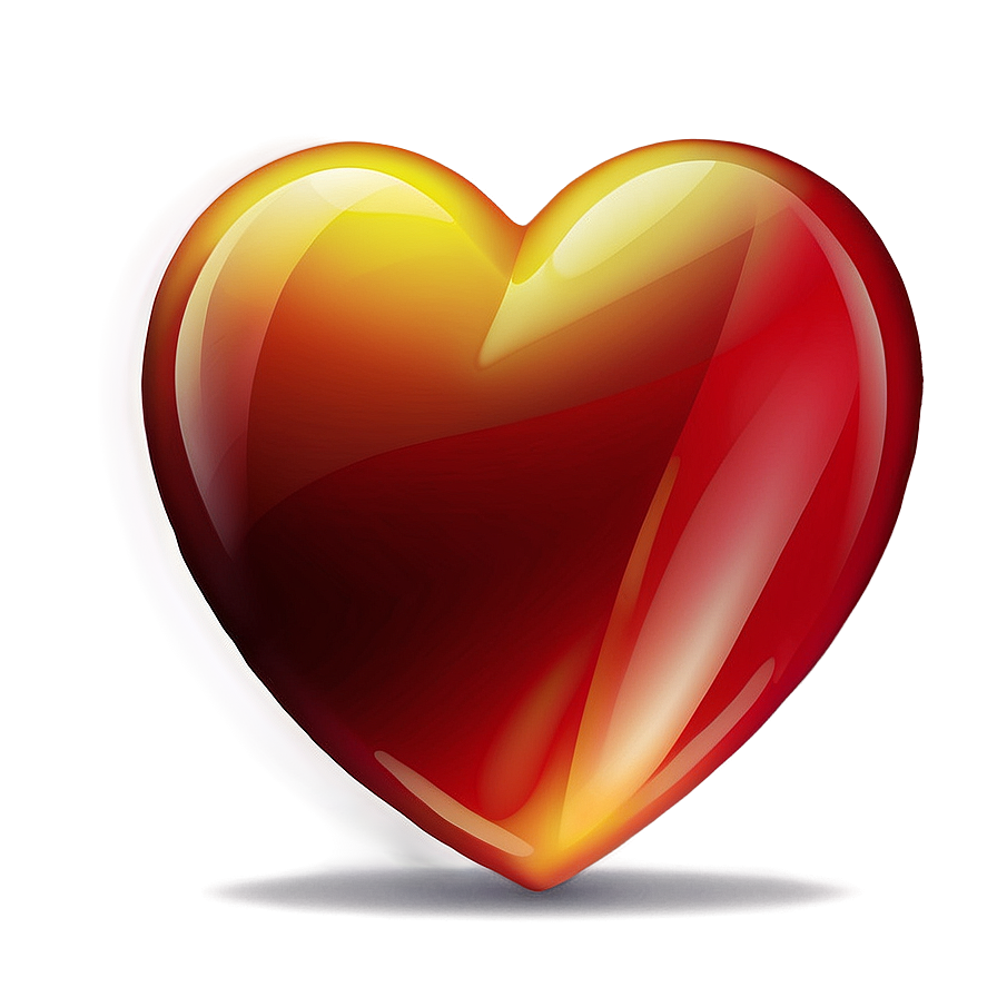 Big Heart Emoji Transparent Png 83