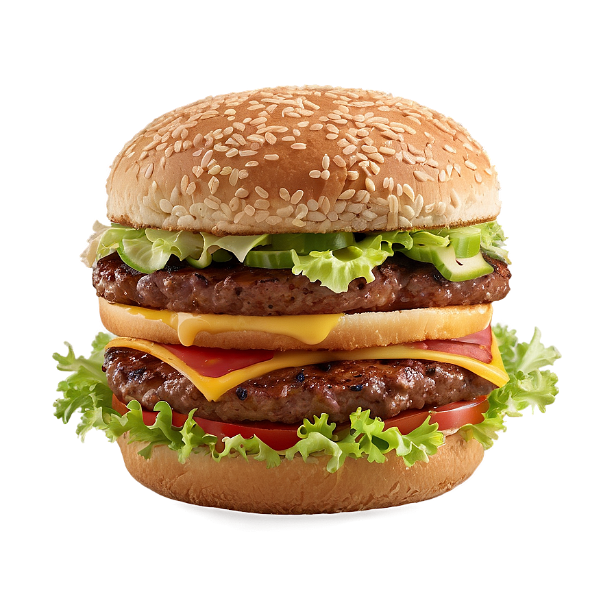 Big Mac Double Patty Png Idt83