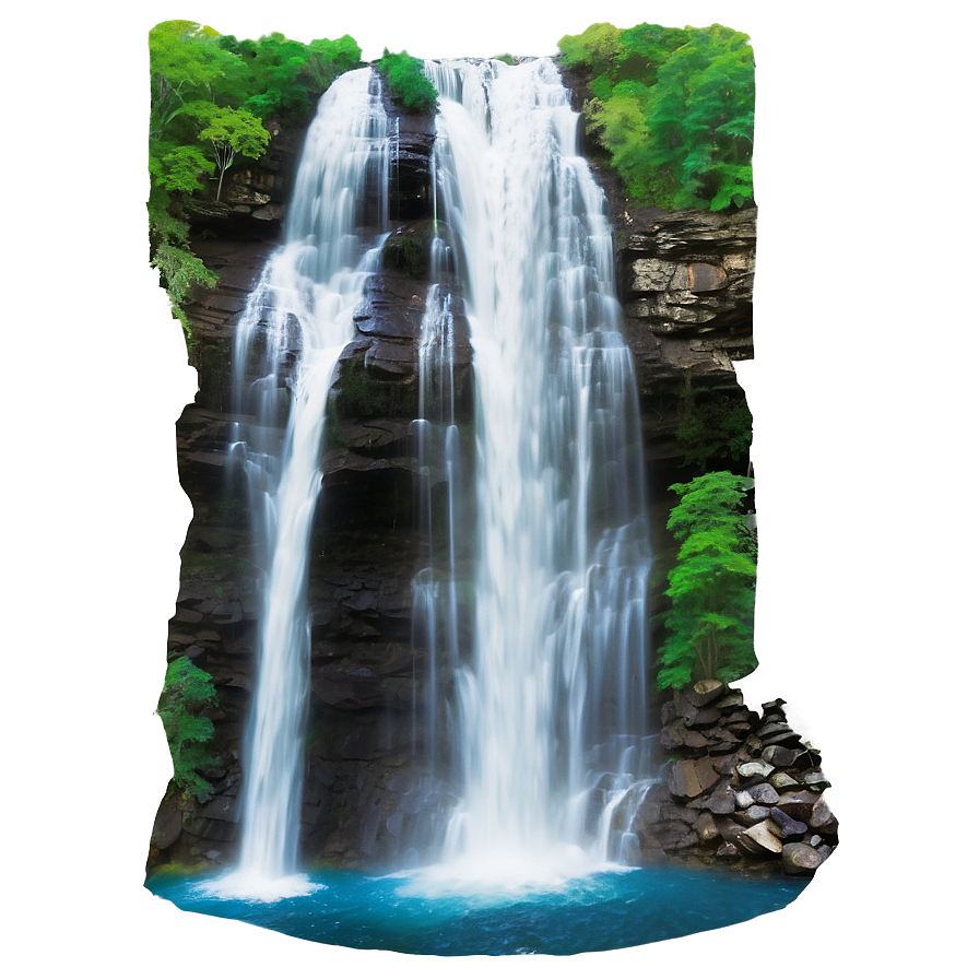 Big Majestic Waterfall Png 11