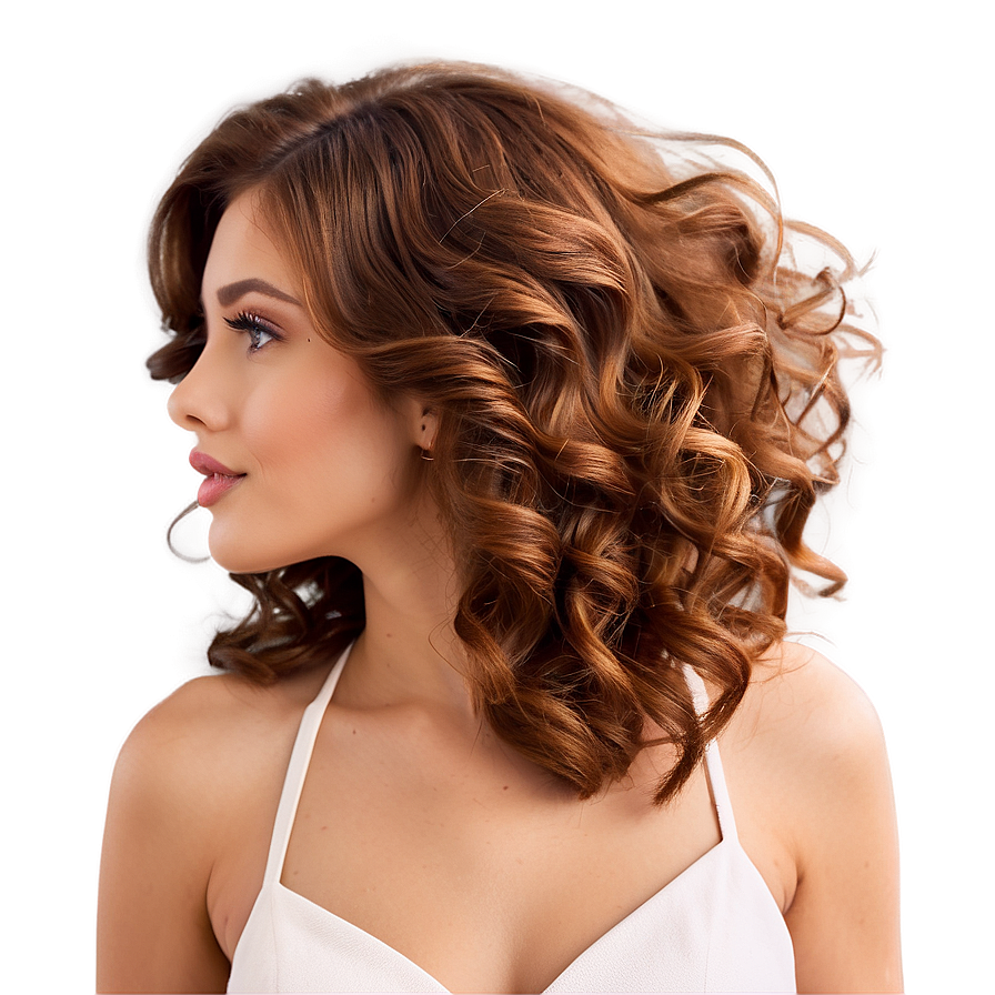 Big Voluminous Hair Waves Png 29