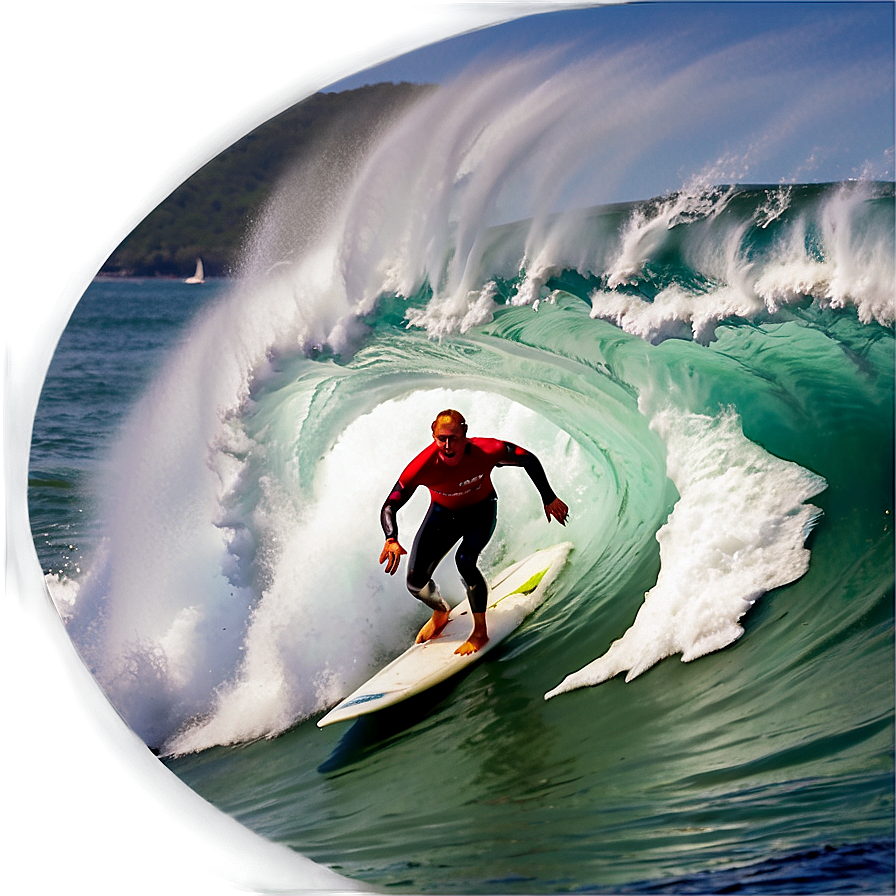 Big Wave Surfing Png Jwo