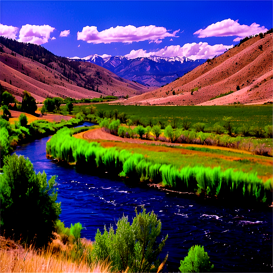 Big Wood River Valley Idaho Png Kxp26