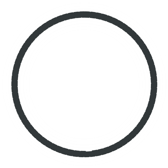 Bike Tyre Outline Graphic