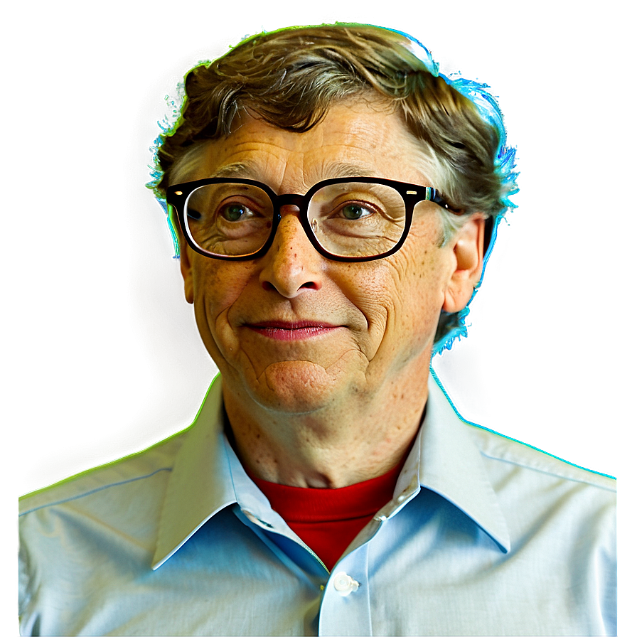 Bill Gates In Glasses Png 67