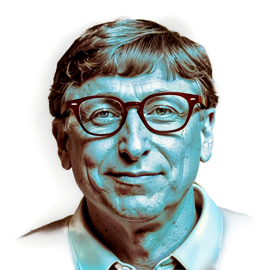 Bill Gates In Glasses Png Quw25