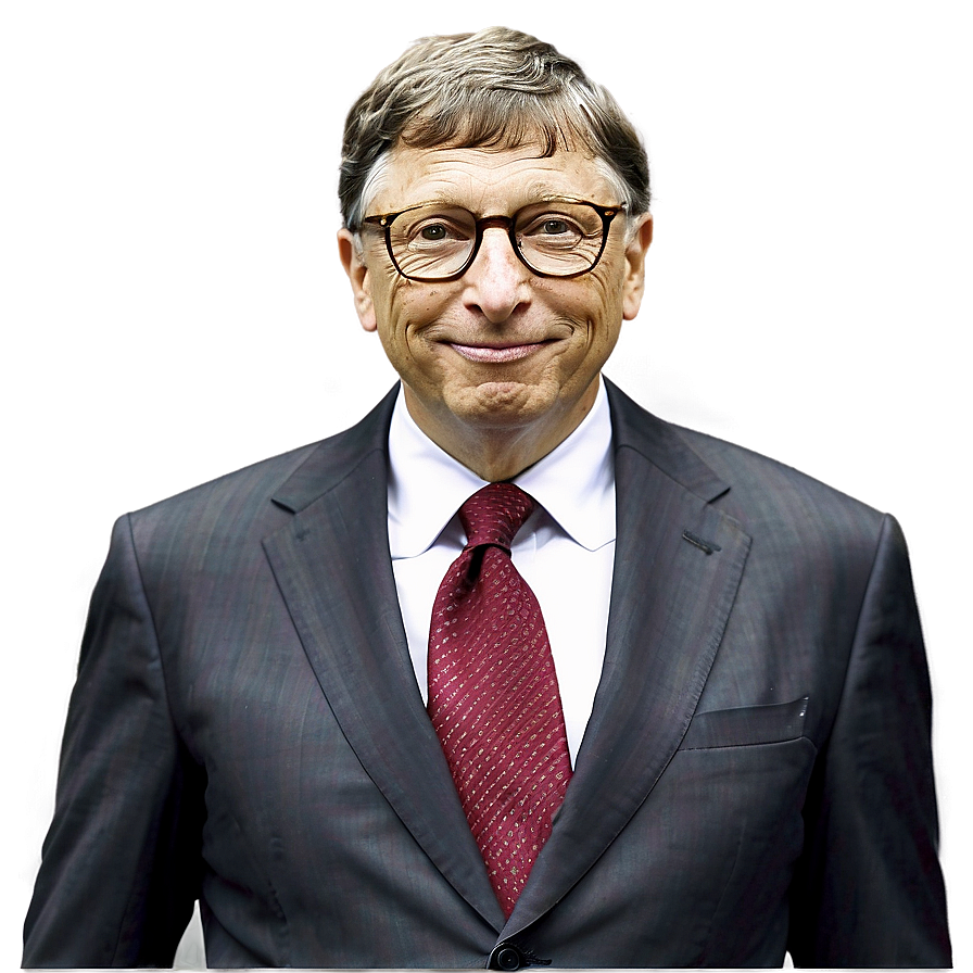 Bill Gates In Suit Png Fht