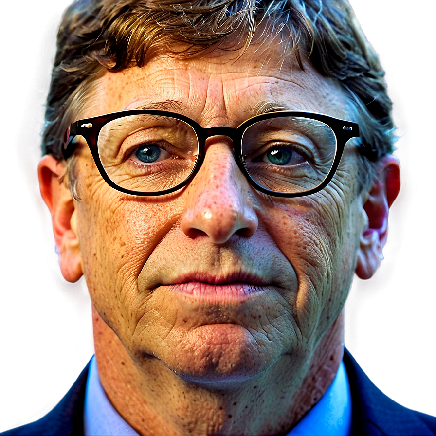 Bill Gates Microsoft Founder Png Vny