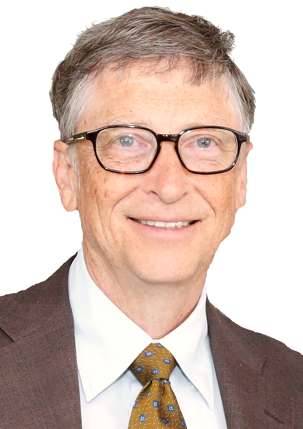 Bill Gates Portrait Smile