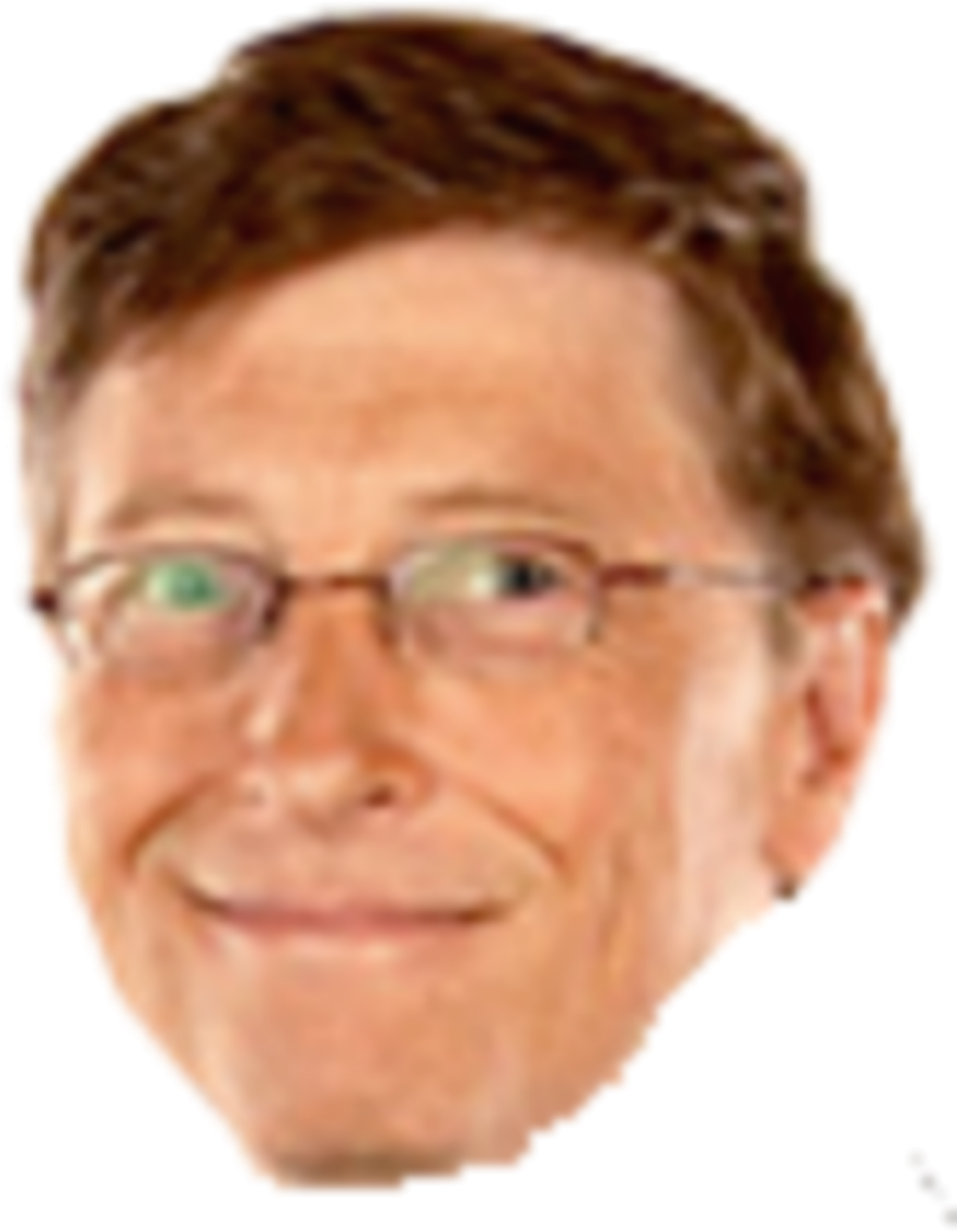 Bill Gates Portrait Smiling