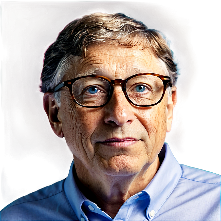 Bill Gates Technology Pioneer Png Glw