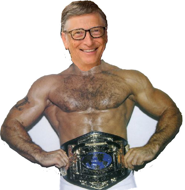 Bill Gates Wrestling Champion Parody