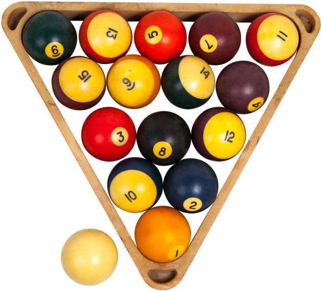 Billiard_ Balls_ Racked_in_ Triangle