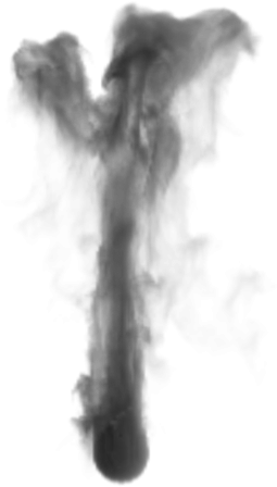 Billowing Black Smoke Texture