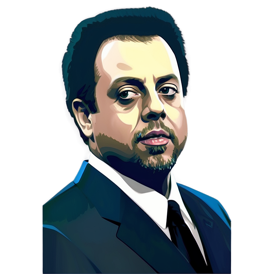 Billy Joel Creative Portrait Png Xgt