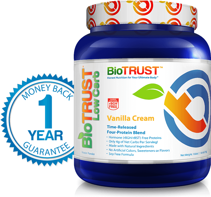 Bio Trust Protein Powder Vanilla Cream