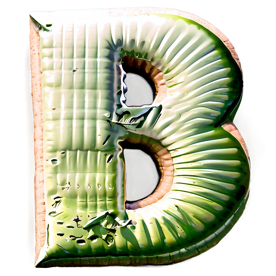 Biodegradable Letter B Png Wsy