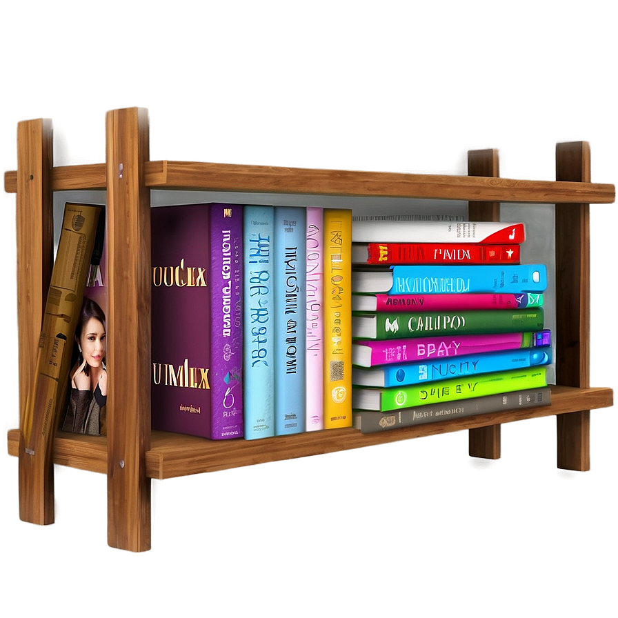 Biography Books Shelf Png 54