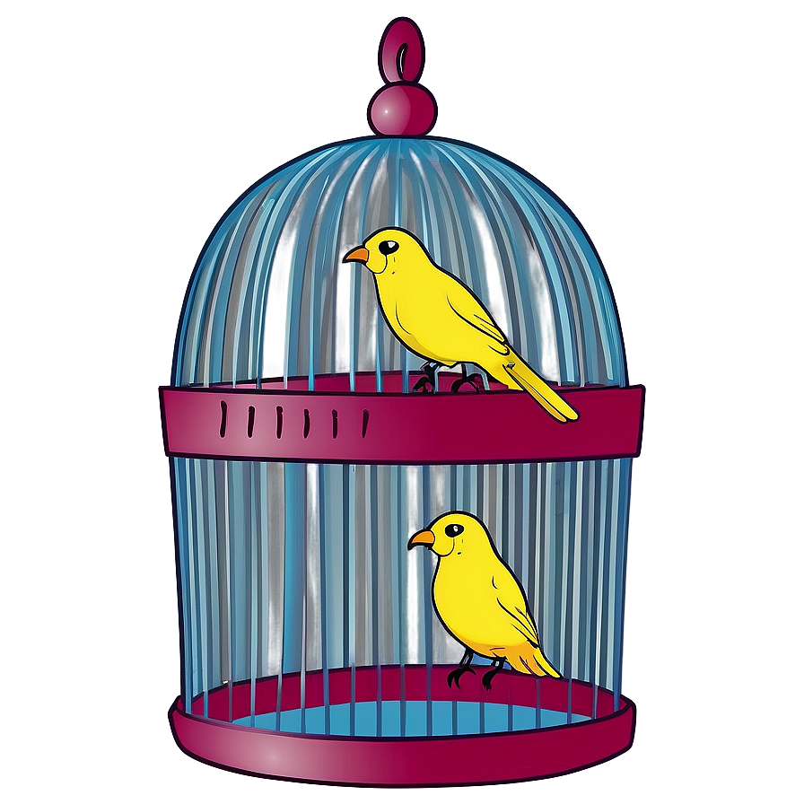 Bird Cage For Canaries Png 06122024