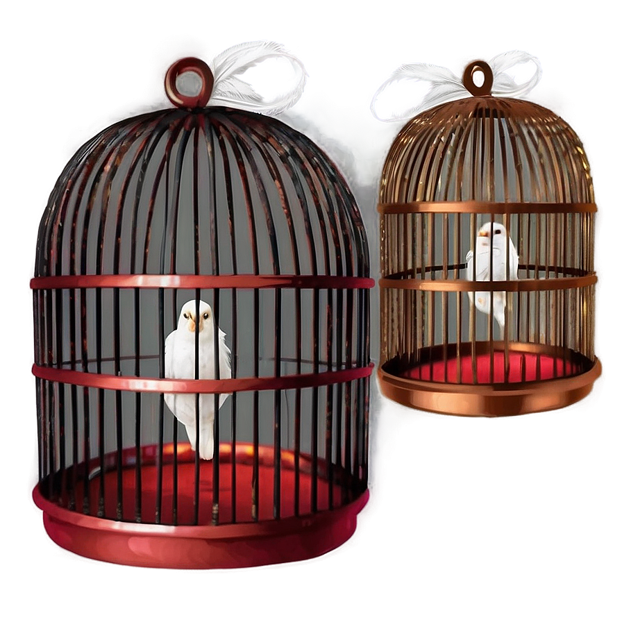 Bird Cage For Decoration Png 12