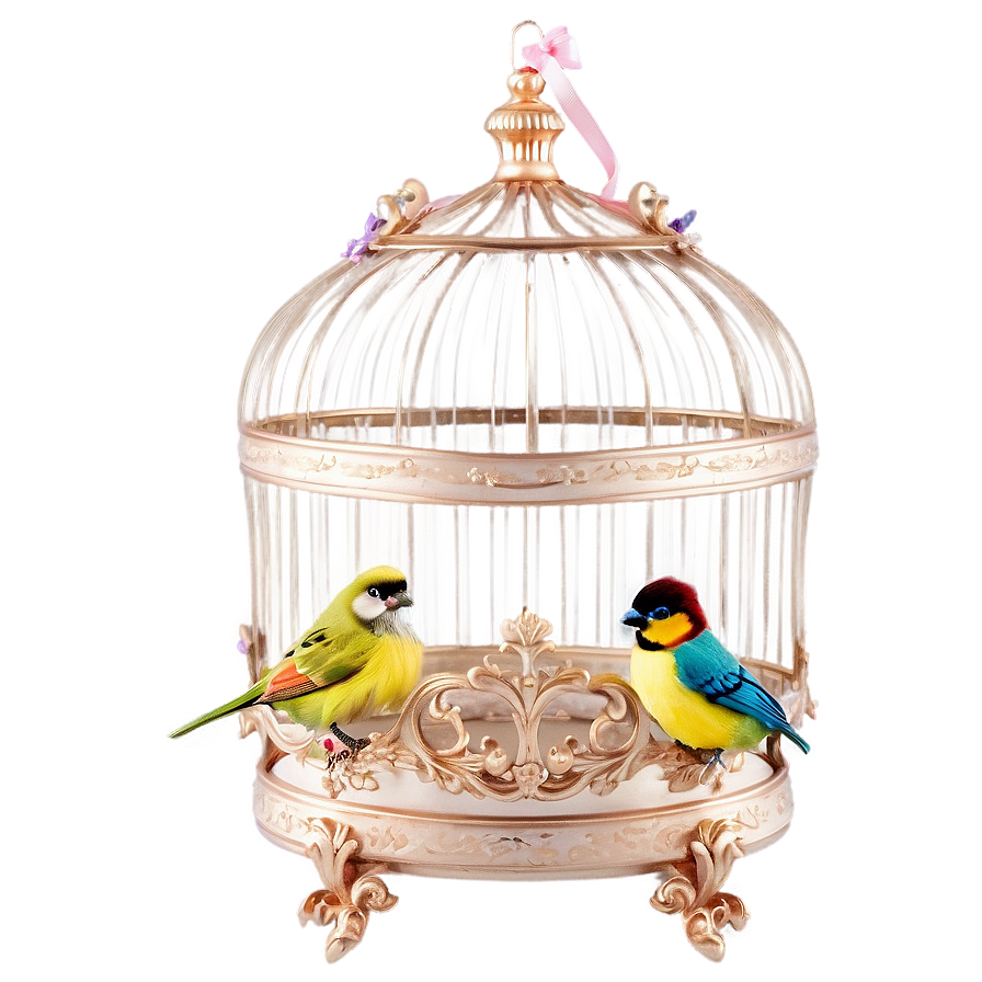 Bird Cage For Wedding Png 06122024