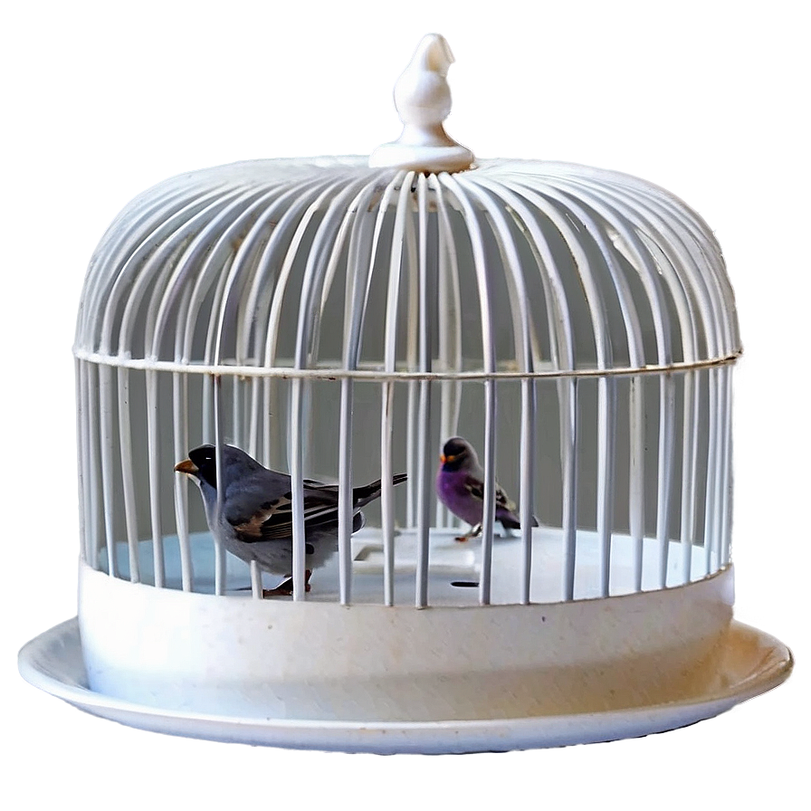 Bird Cage With Tray Png 29