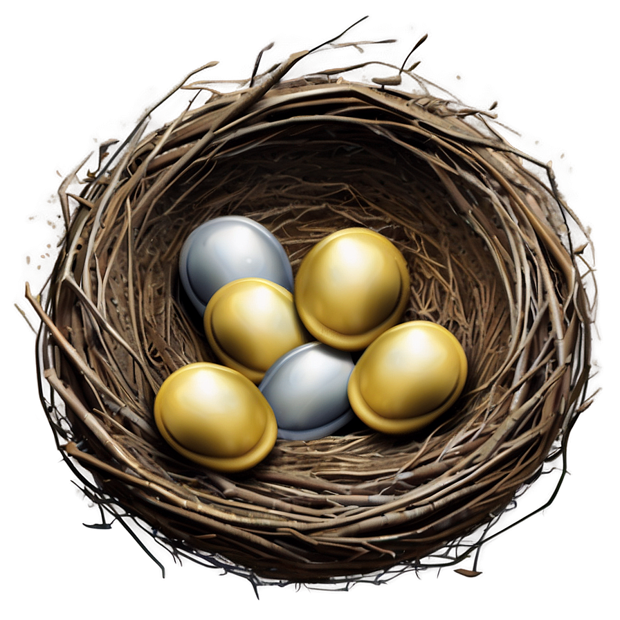 Bird Nest Clipart Png Cko23