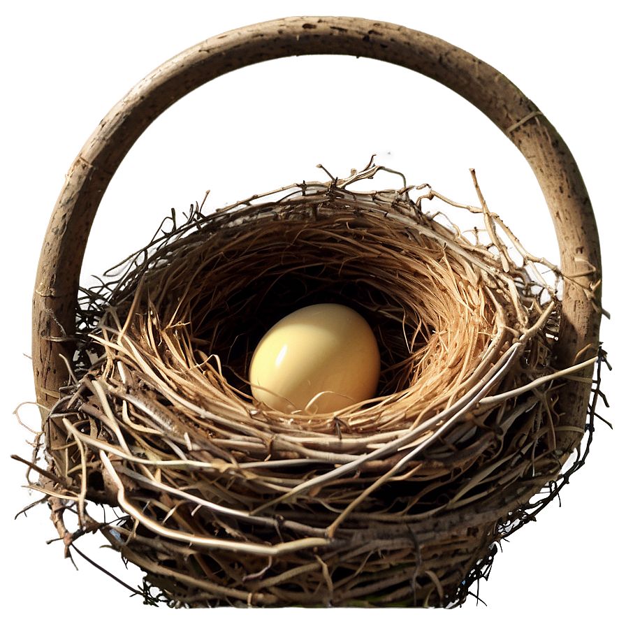 Bird Nest In Nesting Box Png Xil34