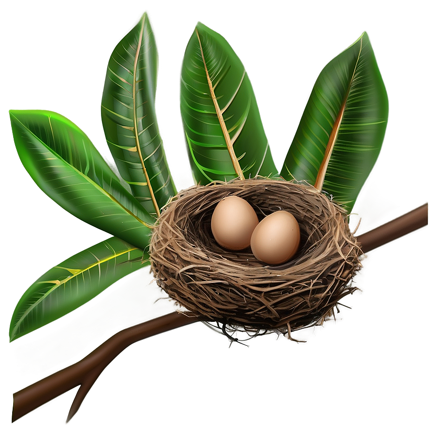 Bird Nest On Tree Branch Png 23