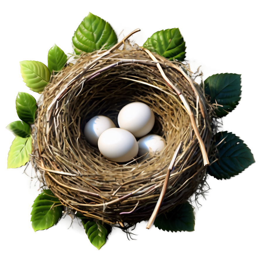 Bird Nest With Berries Png 56