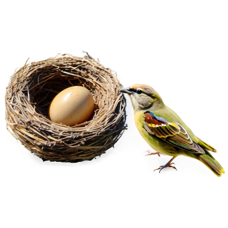 Bird Nest With Sparrow Png Bri86