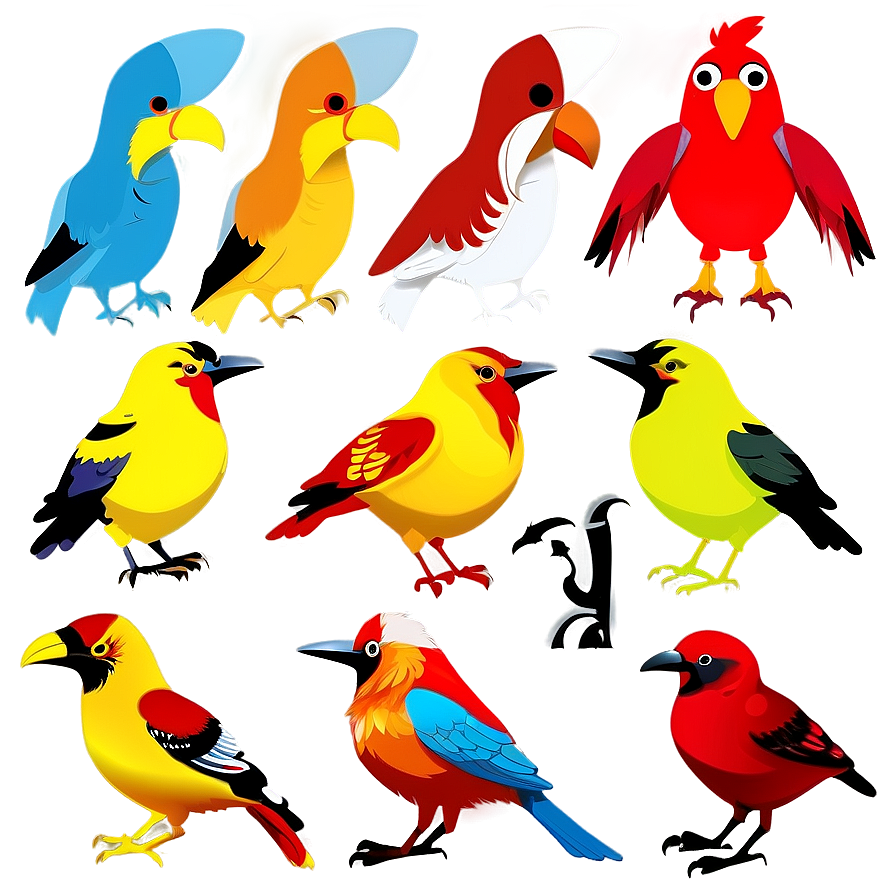 Bird Shapes Png Nop