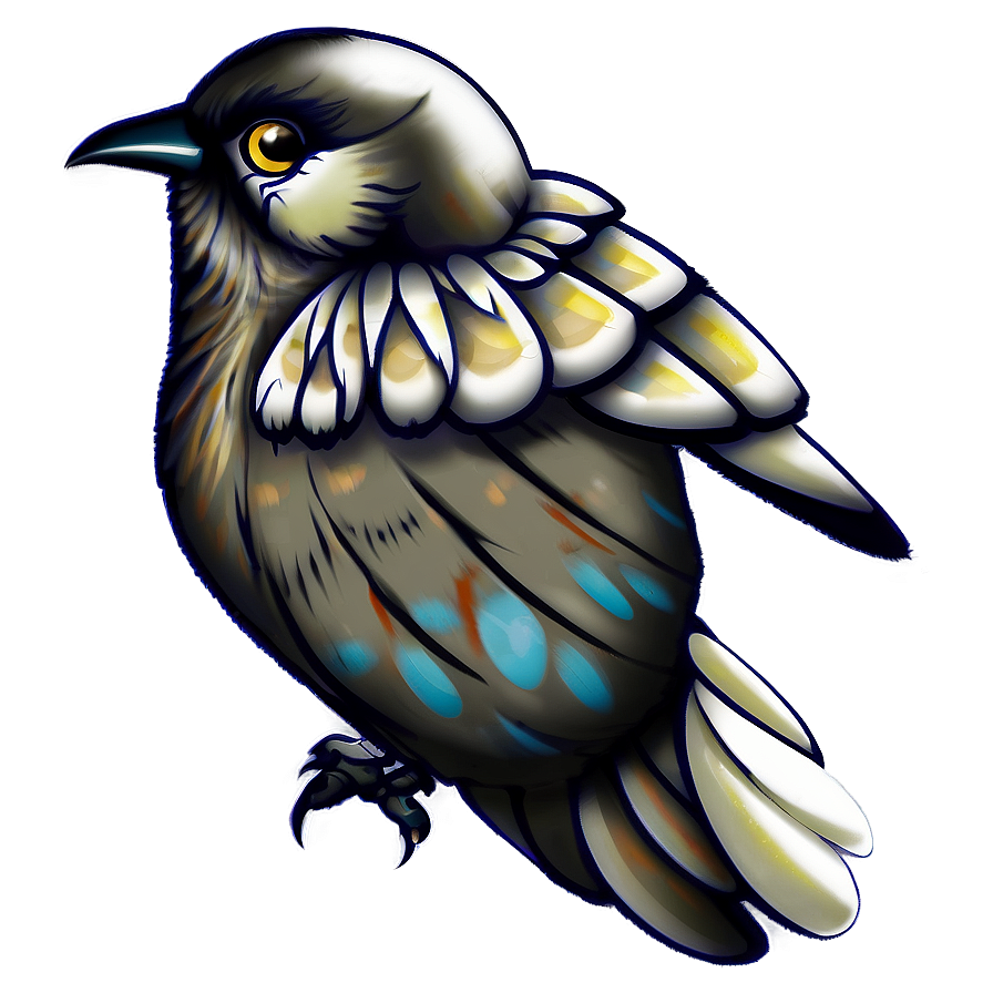 Bird Tattoo Png 05042024