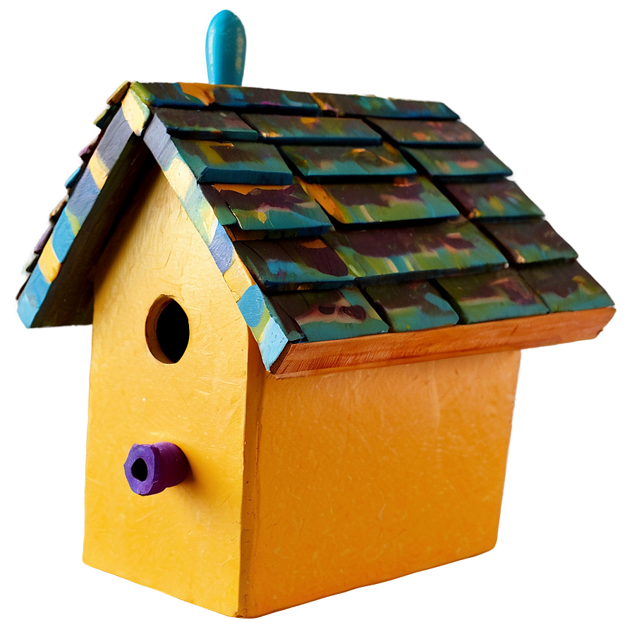 Birdhouse Craft Png 06292024