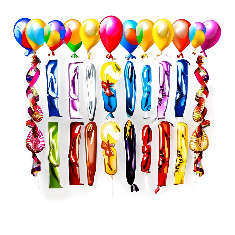 Birthday Balloon Background Png 06272024