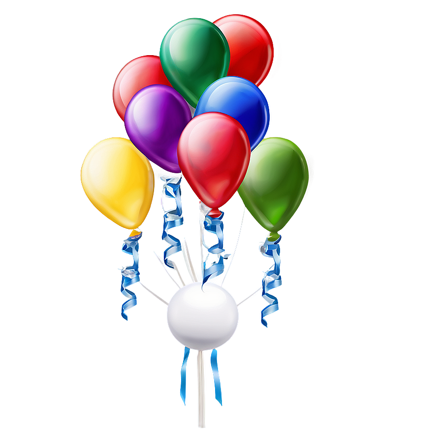 Birthday Balloon Illustration Png Bcd