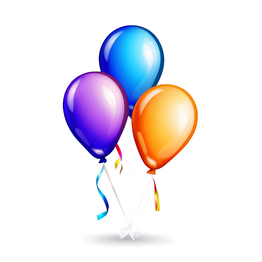 Birthday Balloon Illustration Png Nrp