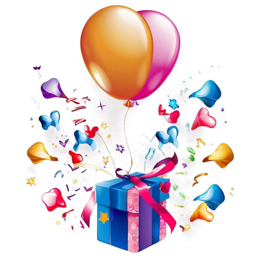 Birthday Balloon Vector Png 22