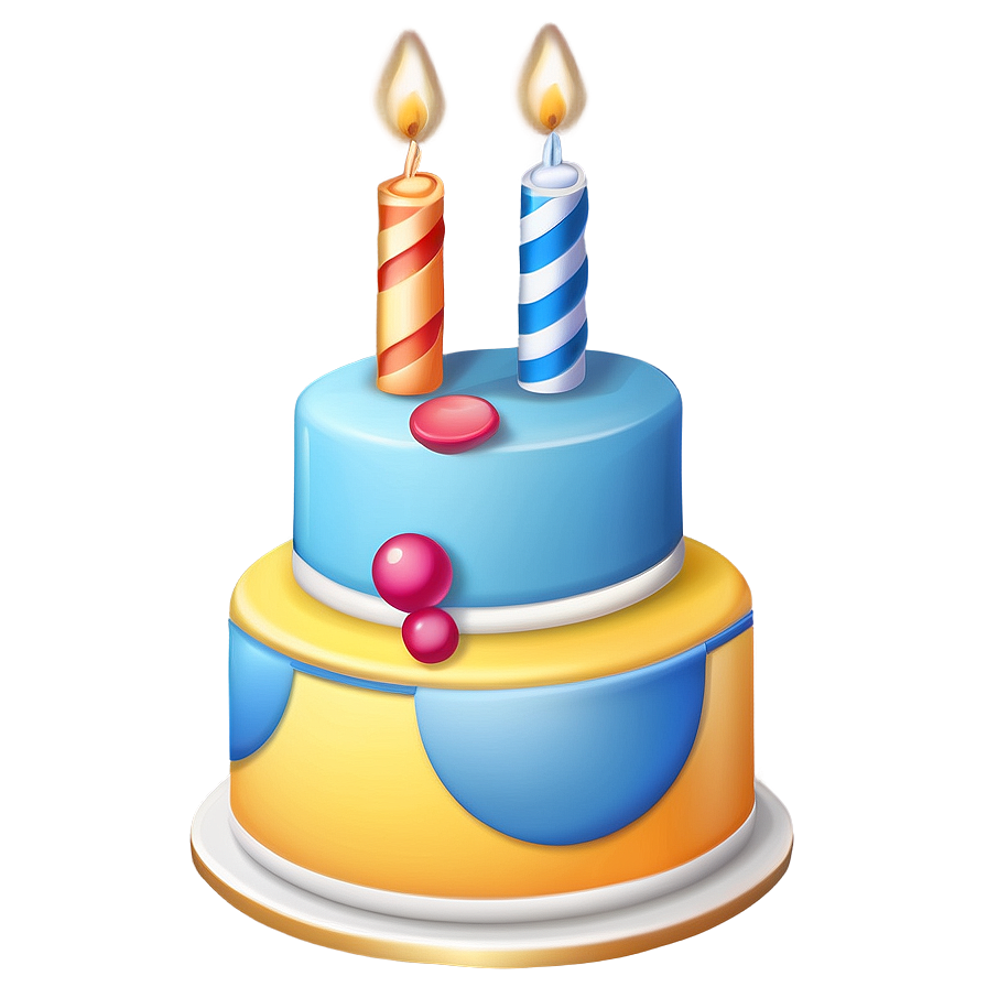 Birthday Cake Emoji Png 9